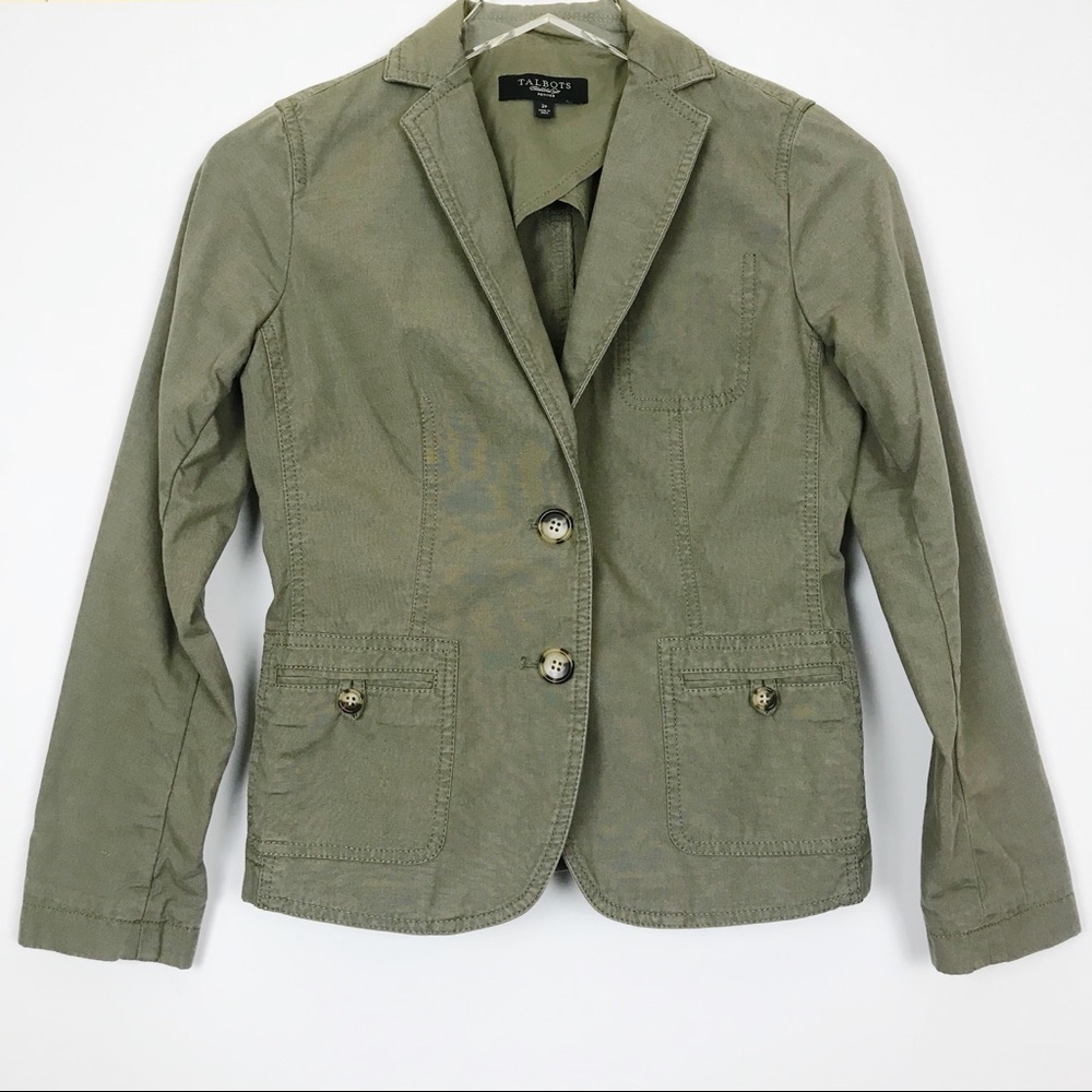 Talbots Army-style Blazer